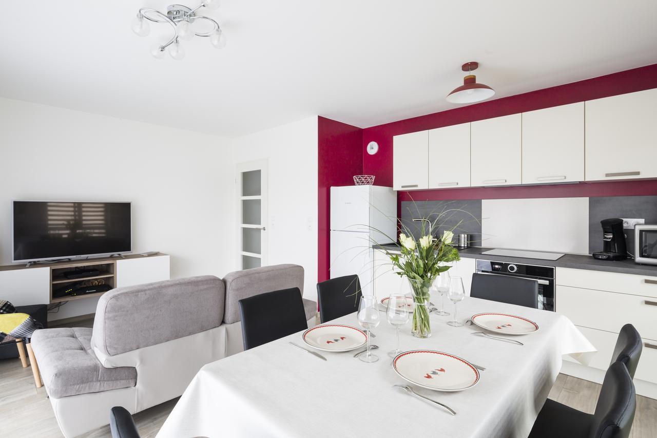 Le Garden By Cocoonr Apartment Динард Екстериор снимка